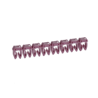 LEGRAND - Etiqueta CAB 3 para cableado de 0,5 a 1,5mm² - cifra 7 - violeta