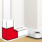 LEGRAND - Ángulo plano 90° - para canal DLP de clipaje directo 50x130