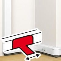 LEGRAND - Derivación hacia canal de suelo - para canal DLP de clipaje directo