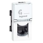 LEGRAND - Base RJ45 Mosaic - Cat. 6 - FTP - 1 módulo - Blanco - LCS²