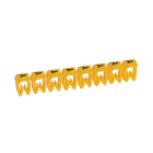 LEGRAND - Etiqueta CAB 3 para cableado de 0,5 a 1,5mm² - letra mayúscula A