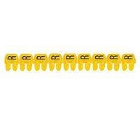 LEGRAND - Etiqueta CAB 3 para cableado de 0,5 a 1,5mm² - letra mayúscula J
