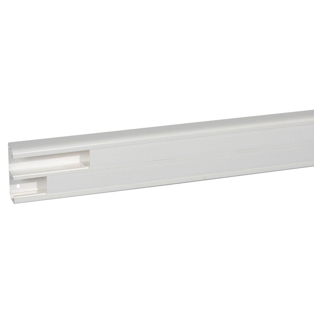 LEGRAND - Canal DLP de de clipaje directo 50x130 -1 tapa 45mm - L. 2m - Blanco antibacteriano