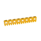 LEGRAND - Etiqueta CAB 3 para cableado de 0,5 a 1,5mm² - letra mayúscula V