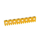 LEGRAND - Etiqueta CAB 3 para cableado de 1,5 a 2,5mm² - letra mayúscula F