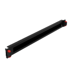 LEGRAND - Panel pasacables metálico 19" con cepillo y fijación rápida sin tornillos 1U