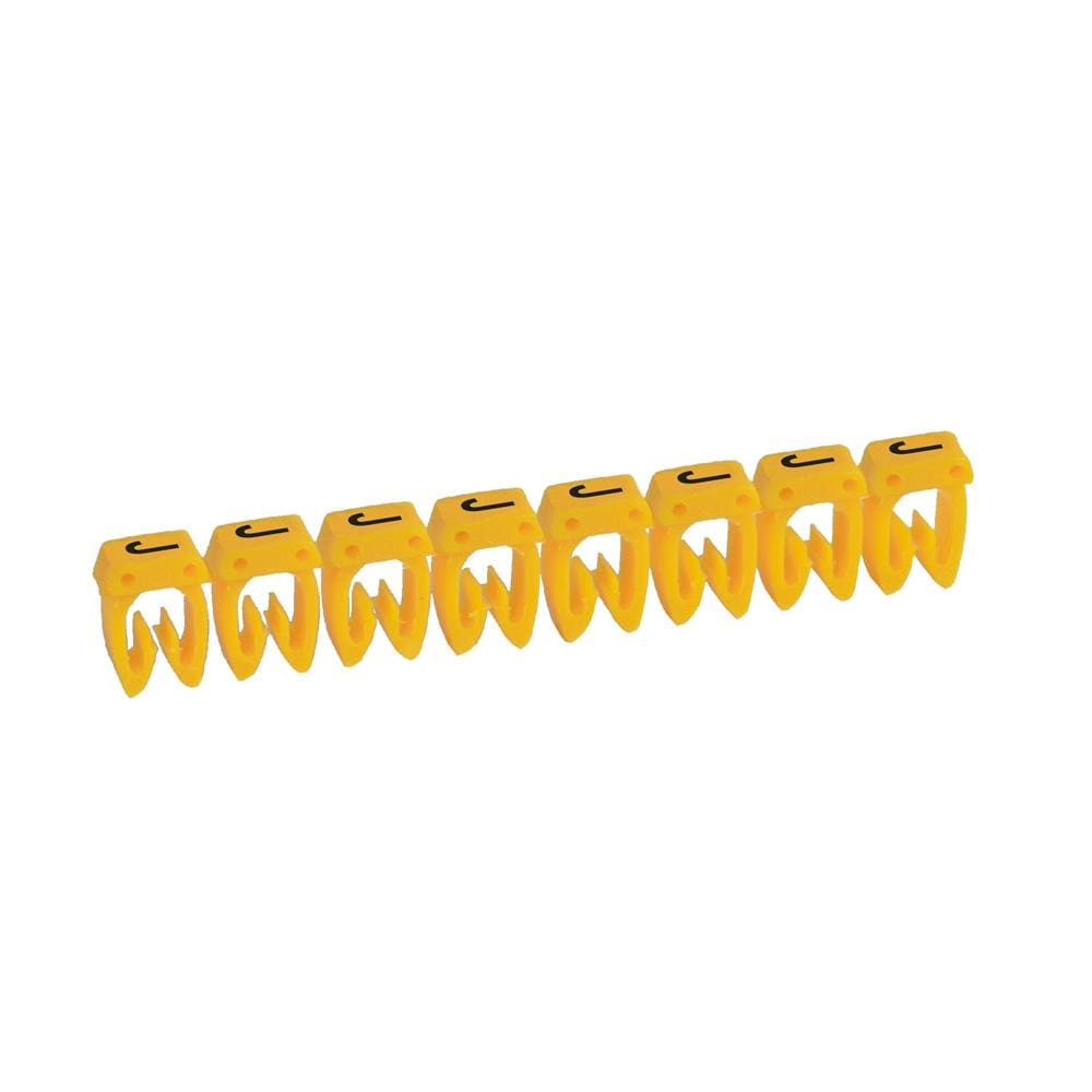 LEGRAND - Etiqueta CAB 3 para cableado de 1,5 a 2,5mm² - letra mayúscula J