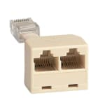 LEGRAND - Toma doble RJ45 - gestión de iluminación Mosaic