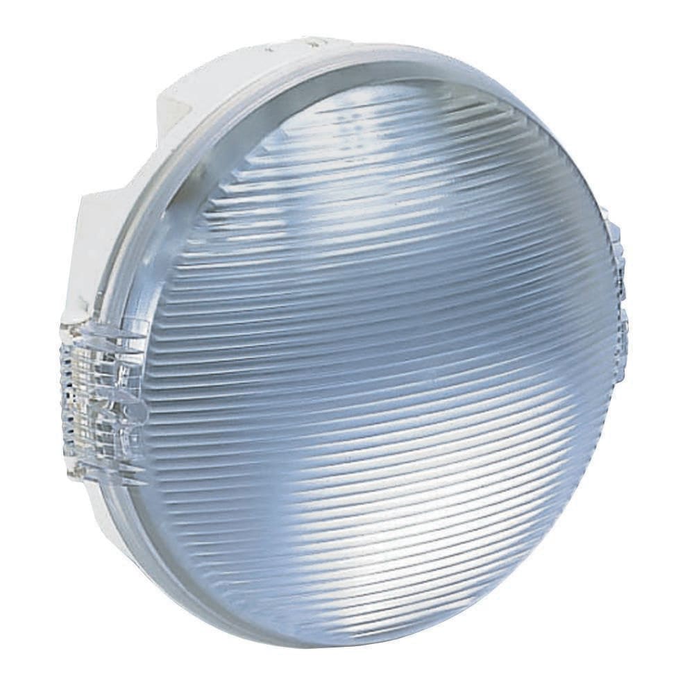 LEGRAND - Aplique Koro estanco -IP54/IK08- redondo - lámpara 20 W - E27