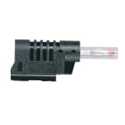 LEGRAND - Clavija banana de seguridad Ø4mm. 16A 33 V~ - 70V. Color negro