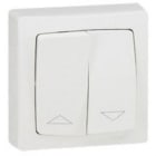 LEGRAND - Interruptor para persianas - Oteo - monobloc - Blanco