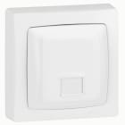 LEGRAND - Base RJ45 RDSI 8 contactos equipo en superficie completo - Blanco