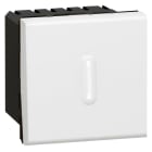 LEGRAND - Interruptor temporizado Mosaic - 2 módulos - Blanco