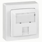 LEGRAND - Toma Cat.5e UTP 8 contactos equipo en superficie completo - Blanco