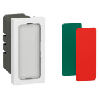 LEGRAND - Piloto simple Mosaic - 230 V - 1 módulo - antibacteriano