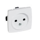 LEGRAND - Base 2P obturador de protección - Oteo - componible - Bornes de tornillos - Blanco