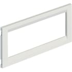 BTICINO - Placa Multibox. 6 módulos. Blanco