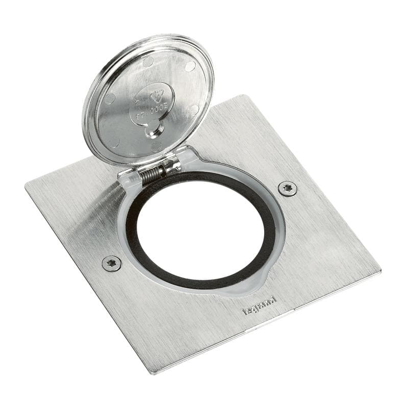 LEGRAND - Caja IP44 suelo y mobiliario - 2 módulos - Inox