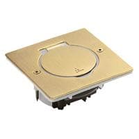 LEGRAND - Caja IP44 suelo y mobiliario - 2 módulos - Bronce