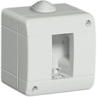 BTICINO - Caja Idrobox con IP40 de color gris - 1 módulo - Para Livinglight y Luna