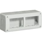 BTICINO - Caja Idrobox con IP40 de color gris - 3x2 módulos - Para Livinglight y Luna