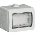 BTICINO - Caja Idrobox con IP55 de color gris - 3 módulos - Para Livinglight y Luna