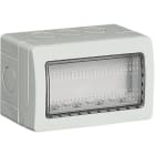 BTICINO - Caja Idrobox con IP55 de color gris - 4 módulos - Para Livinglight y Luna