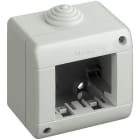 BTICINO - Caja Idrobox con IP40 de color gris - 2 módulos - Para Màtix y Magic