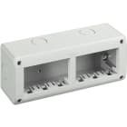 BTICINO - Caja Idrobox con IP40 de color gris - 3x2 módulos - Para Màtix y Magic