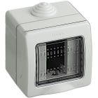 BTICINO - Caja Idrobox con IP55 de color gris - 1 módulo - Para Màtix y Magic