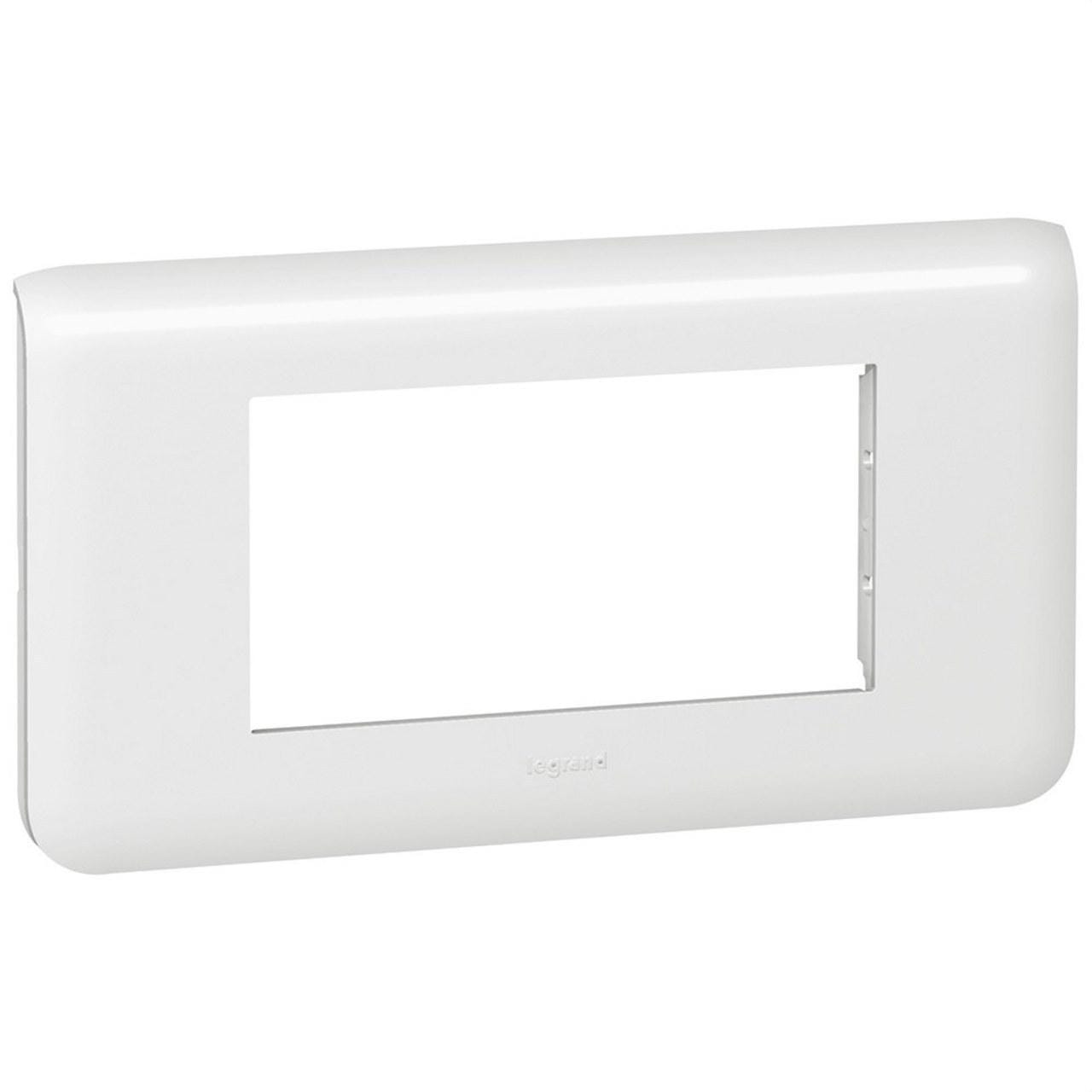 LEGRAND - Marco horizontal MOSAIC-II 4 módulos blanco