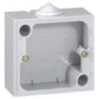 LEGRAND - Caja superficie 20A. Instalación en superficie de las bases 0557 03/06/08. Medidas: 79X86X40mm