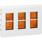 LEGRAND - CAJA MEC.EMP.MOSAIC-II 3COL.BL