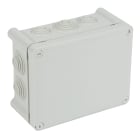 LEGRAND - Caja de derivación para conexiones, Plexo IP55, rectangular. Dimensiones: 180x140x92mm. 10 entradas. Color gris