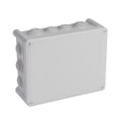 LEGRAND - Caja de derivación para conexiones, Plexo IP55, rectangular. Dimensiones: 220x170x92mm. 14 entradas. Color gris