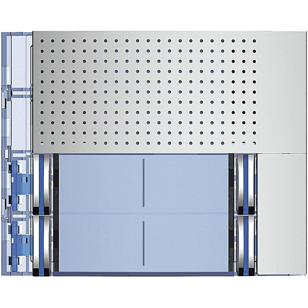 BTICINO - Frontal módulo audio básico 4 pulsadores/2 columnas SFERA NEW