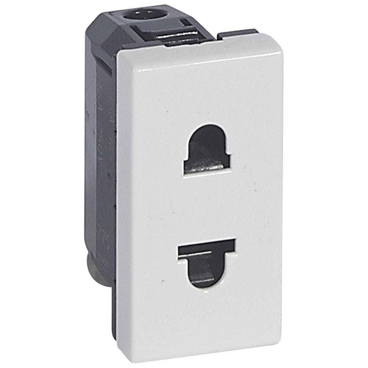 LEGRAND - Toma MOSAIC-II 2P EURO/US 1 módulo