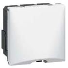 LEGRAND - Salida de cables Mosaic - con retenedor - 2 módulos - 10A - 4 bornes - Blanco