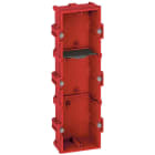 LEGRAND - Caja de empotrar Batibox para albañilería. 3 elementos, 6/8 módulos. Profundidad 40mm
