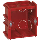 LEGRAND - Caja de empotrar Batibox para albañilería. 1 elemento, 2 módulos. Cuadrada y enlazable. Profundidad 50mm