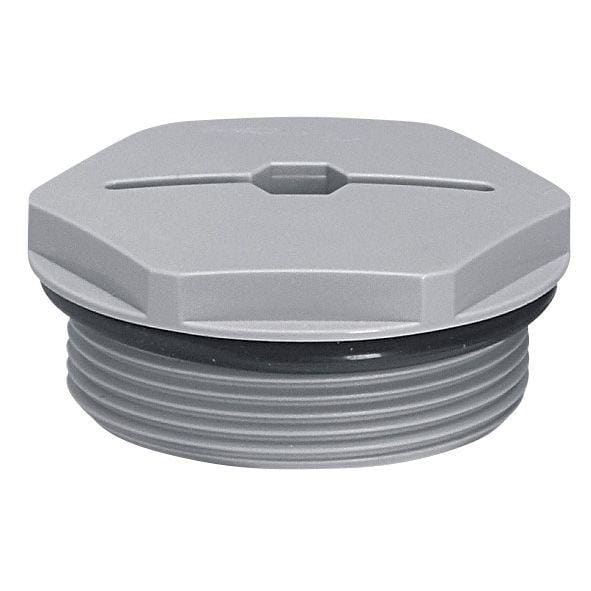 LEGRAND - Tapón de plástico - IP68 - para PE ISO 40 - RAL 7001