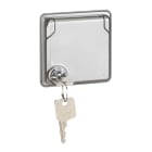 LEGRAND - Base de corriente Soliroc - Alemán - 2P + T - bornes con tornillos y tapa de protección con llave IP55 - 16A - 250V -IK10