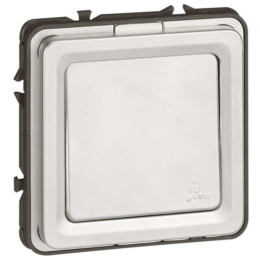 LEGRAND - Pulsador inversor Soliroc - 6A - 230 V~ - IK 10 - IP 55