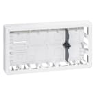 LEGRAND - Caja de superficie Mosaic - 2x10 módulos - profundidad 46mm - para soporte ref. 080268