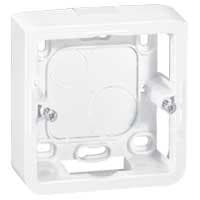 LEGRAND - Caja de superficie Mosaic - 2 módulos - profundidad 30mm - para soporte ref. 080251