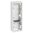 LEGRAND - Caja de superficie Mosaic - para soporte ref. 0802 53 - prof 40mm - 3x2 módulos - Vertical