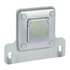 LEGRAND - Toma 2P+T de empotrar metálica con tapa Green'up Access - IP 55-IK 10
