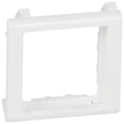 LEGRAND - Soporte Mosaic para panel - 2 módulos - Blanco