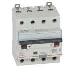 LEGRAND - Magnetotérmico diferencial DX³ 6000/10kA - 4P- 400V~ -10 A-curva C- 30mA-tipo AC