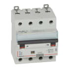 LEGRAND - Magnetotérmico diferencial DX³ 6000/10kA - 4P- 400V~ -20 A-curva C- 30mA-tipo AC